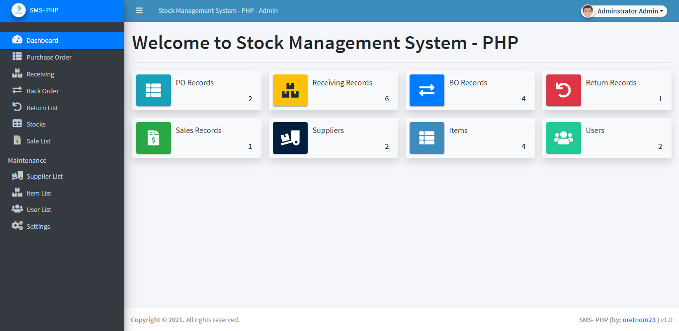Inventory Management System